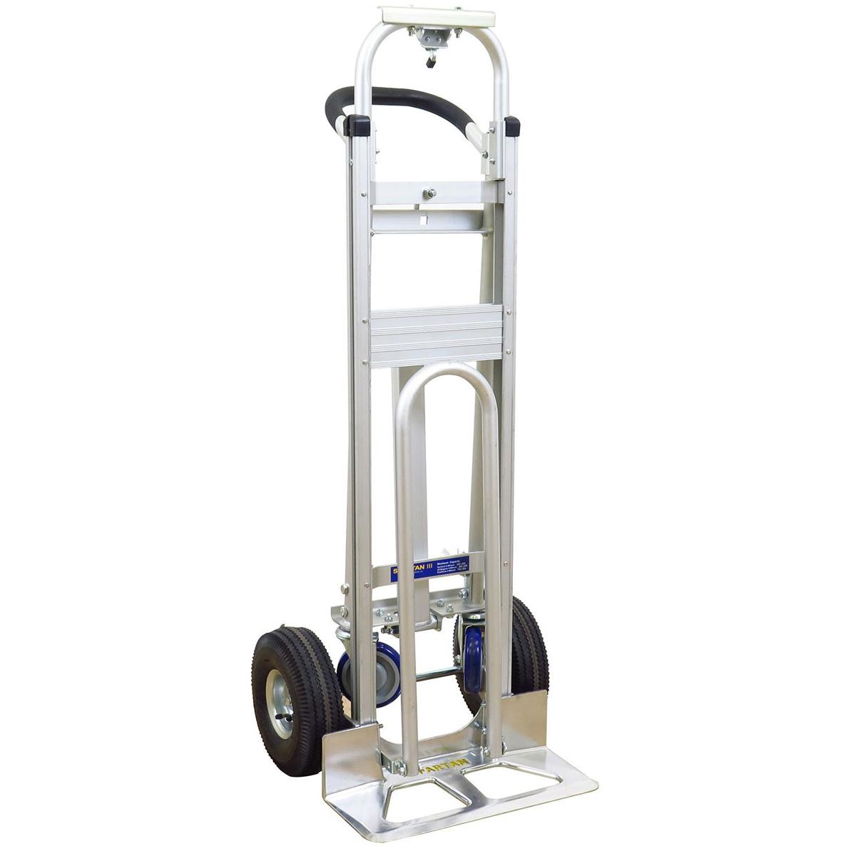 

Wesco Aluminum Spartan III Convertible Hand Truck, 52x19x21.5"