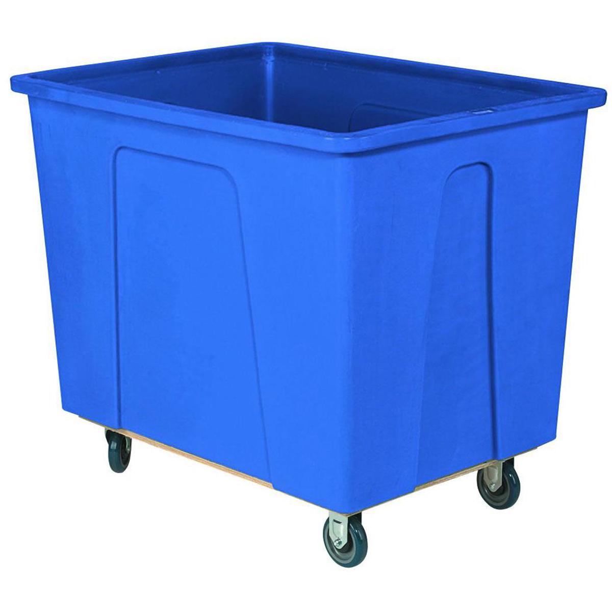 

Wesco 20 Bushel Plastic Box Truck, 40x34x46", Blue