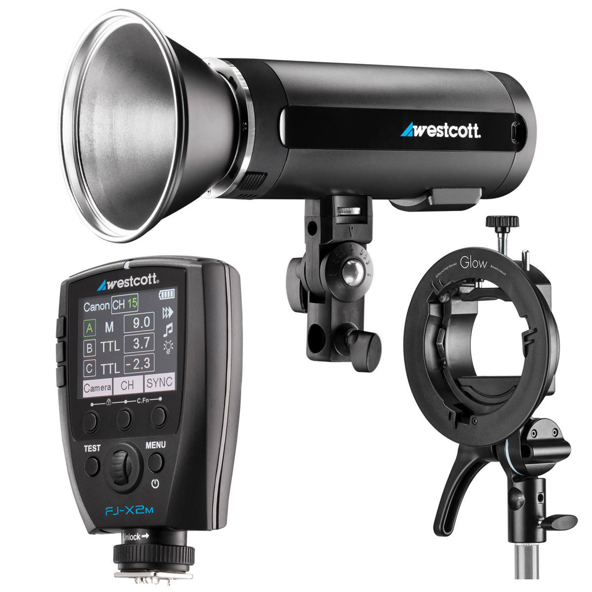 

Westcott FJ200 200Ws Strobe W/Battery W/Westcott Flash Trigger/Glow Mnt Bracket