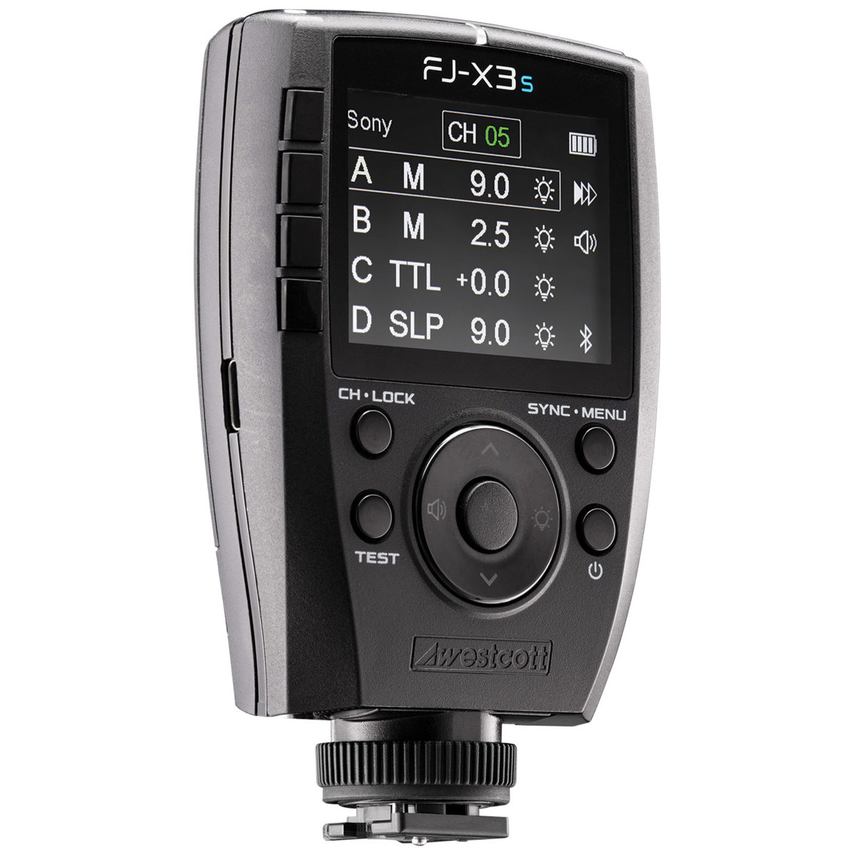 

Westcott FJ-X3s 2.4GHz TTL Wireless Flash Trigger for Sony Cameras, Black