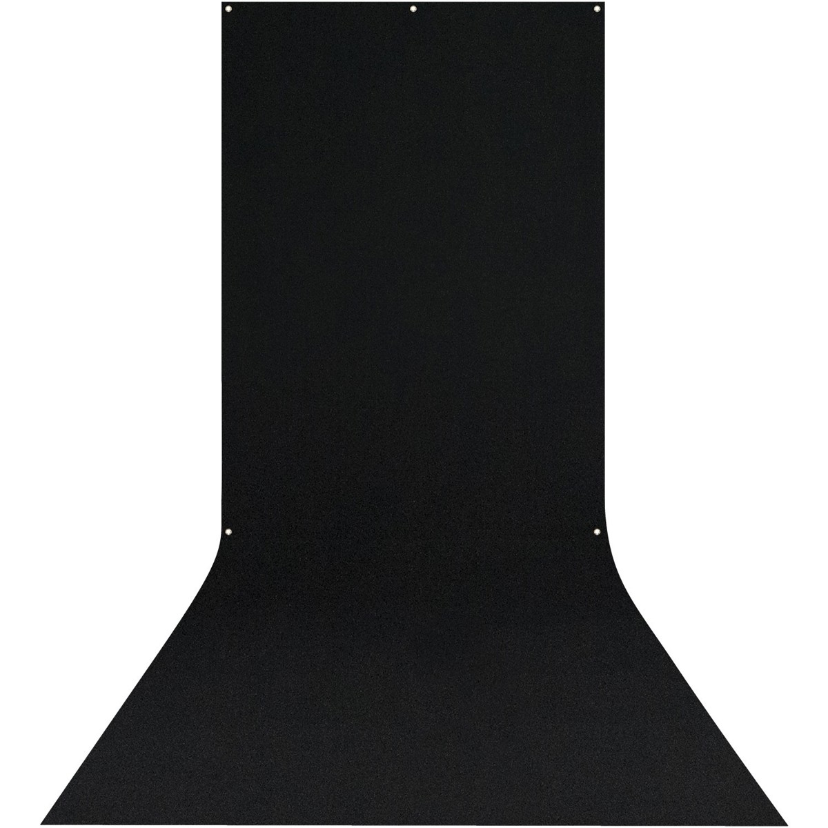 

Westcott X-Drop Wrinkle-Resistant Backdrop, Rich Black Sweep, 5' x 12'