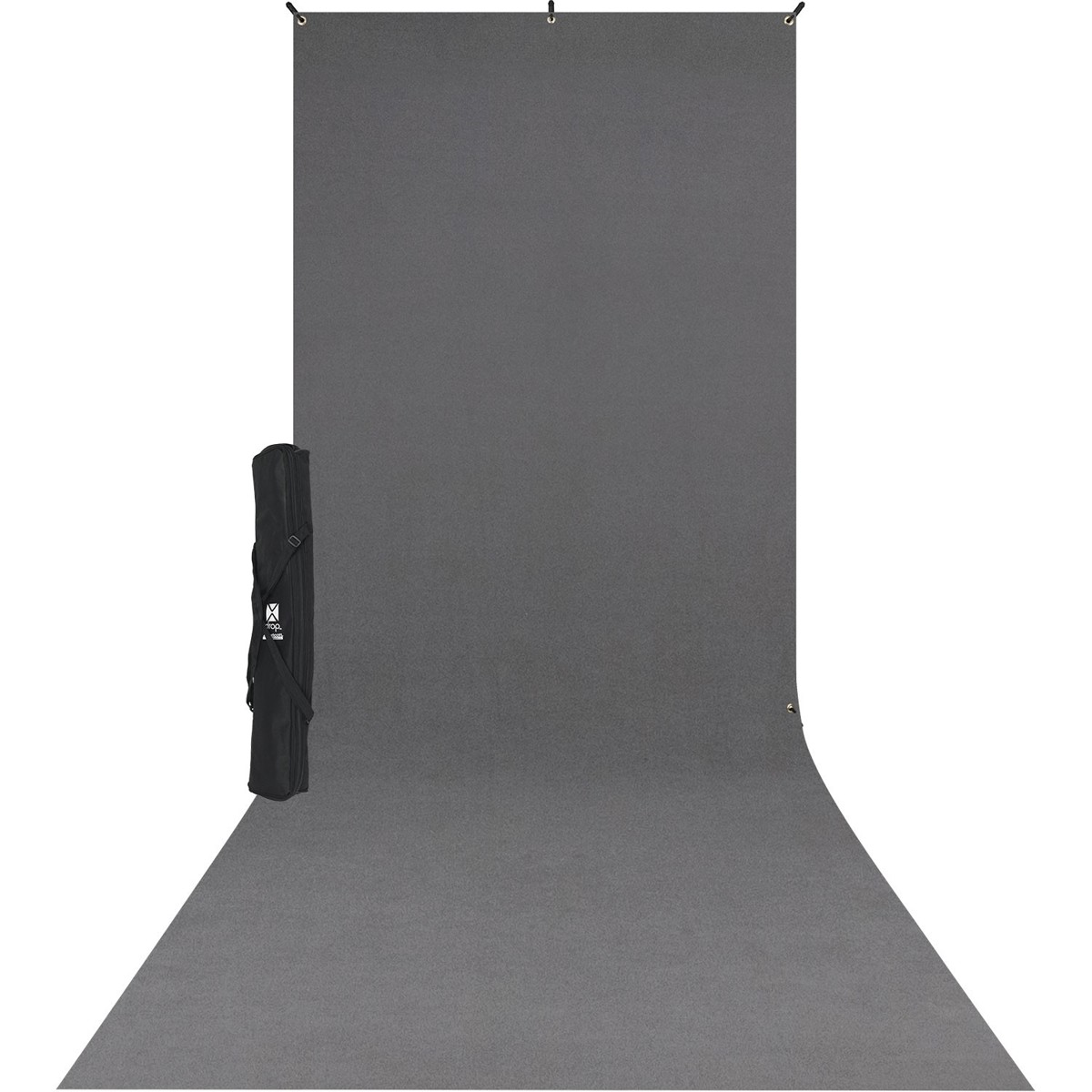

Westcott 5x12' X-Drop Wrinkle-Resistant Backdrop Kit, Neutral Gray Sweep