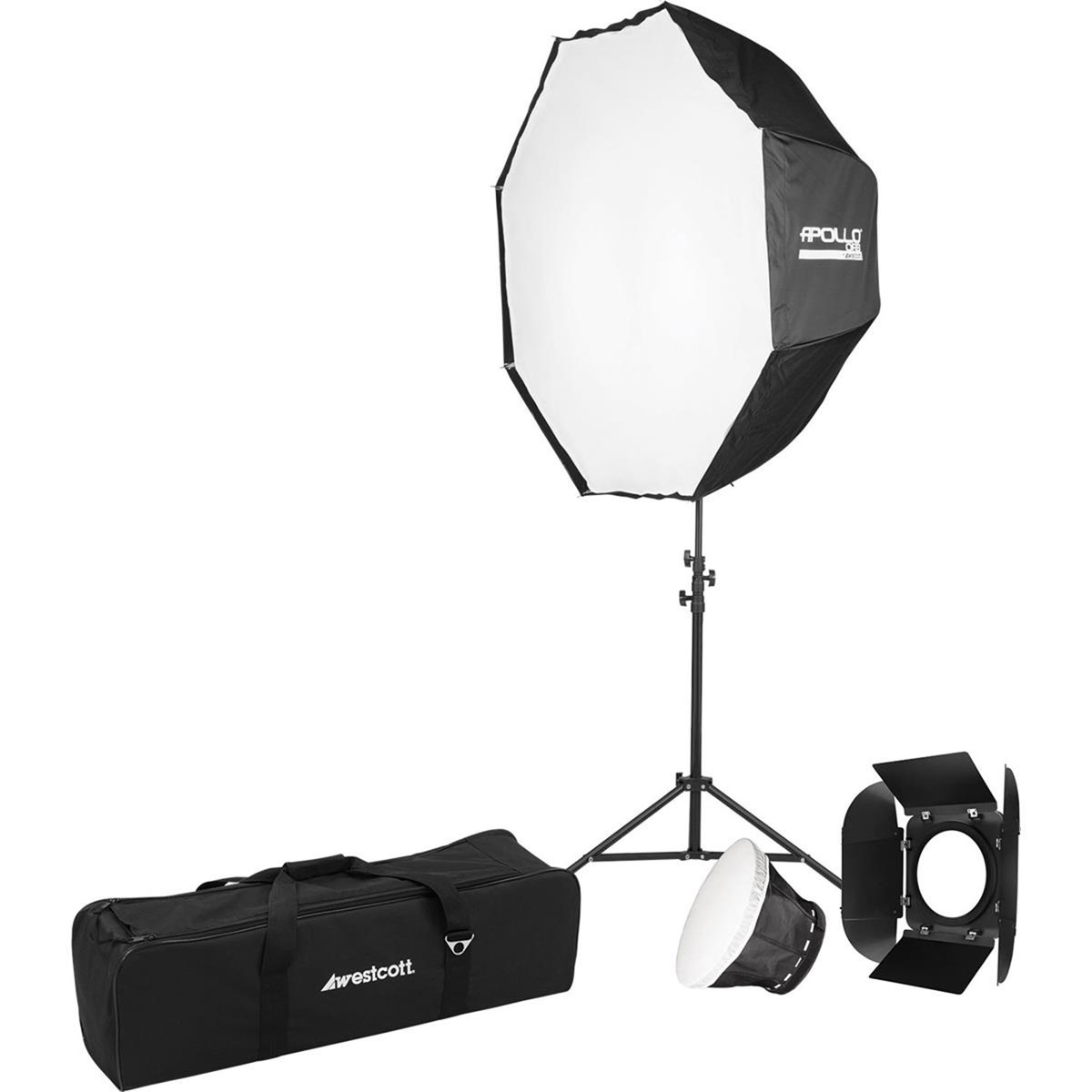 

Westcott Solix Bi-Color 1-Light Kit, Includes 43" Apollo Orb Octabox and Stand