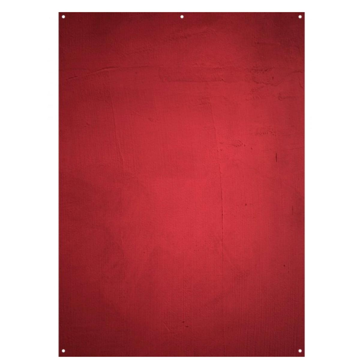 

Westcott X-Drop Matte Vinyl Backdrop, Aged Red Wall, 5x7'