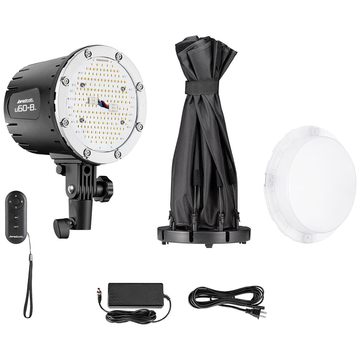 

Westcott U60-B 60W Bi-Color LED 1-Light Softbox Kit