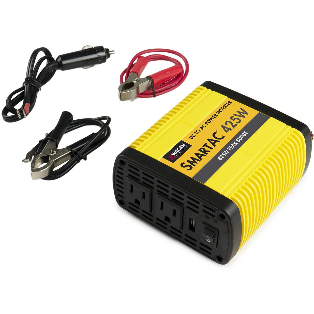 Image of Wagan Smart AC 425W DC to AC Power Inverter