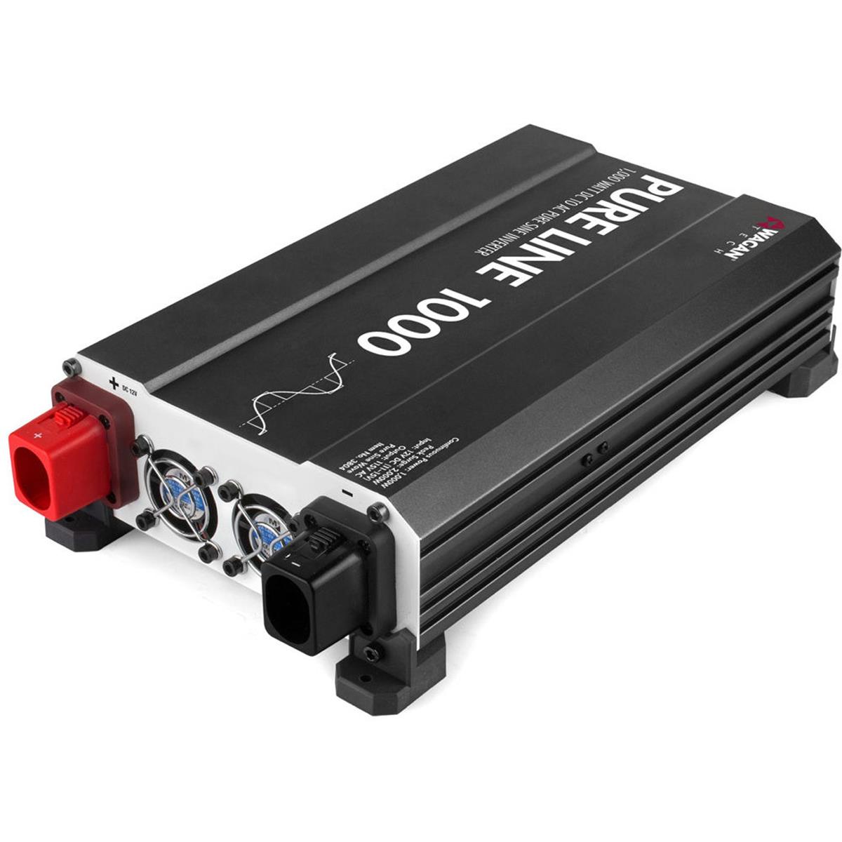 Image of Wagan Pure Line 1000 1000W DC to AC Pure Sine Inverter