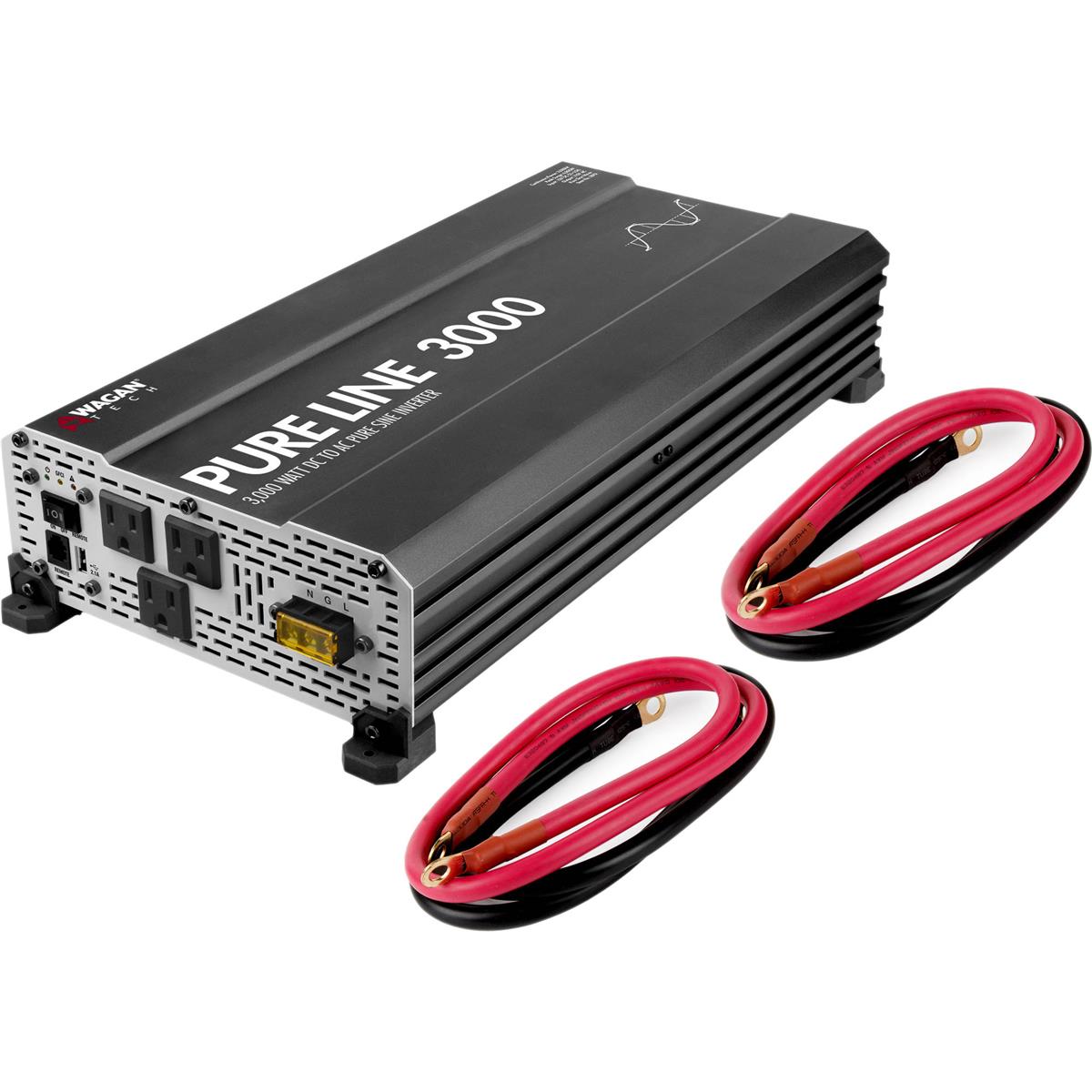 Image of Wagan Pure Line 3000 3000W DC to AC Pure Sine Inverter