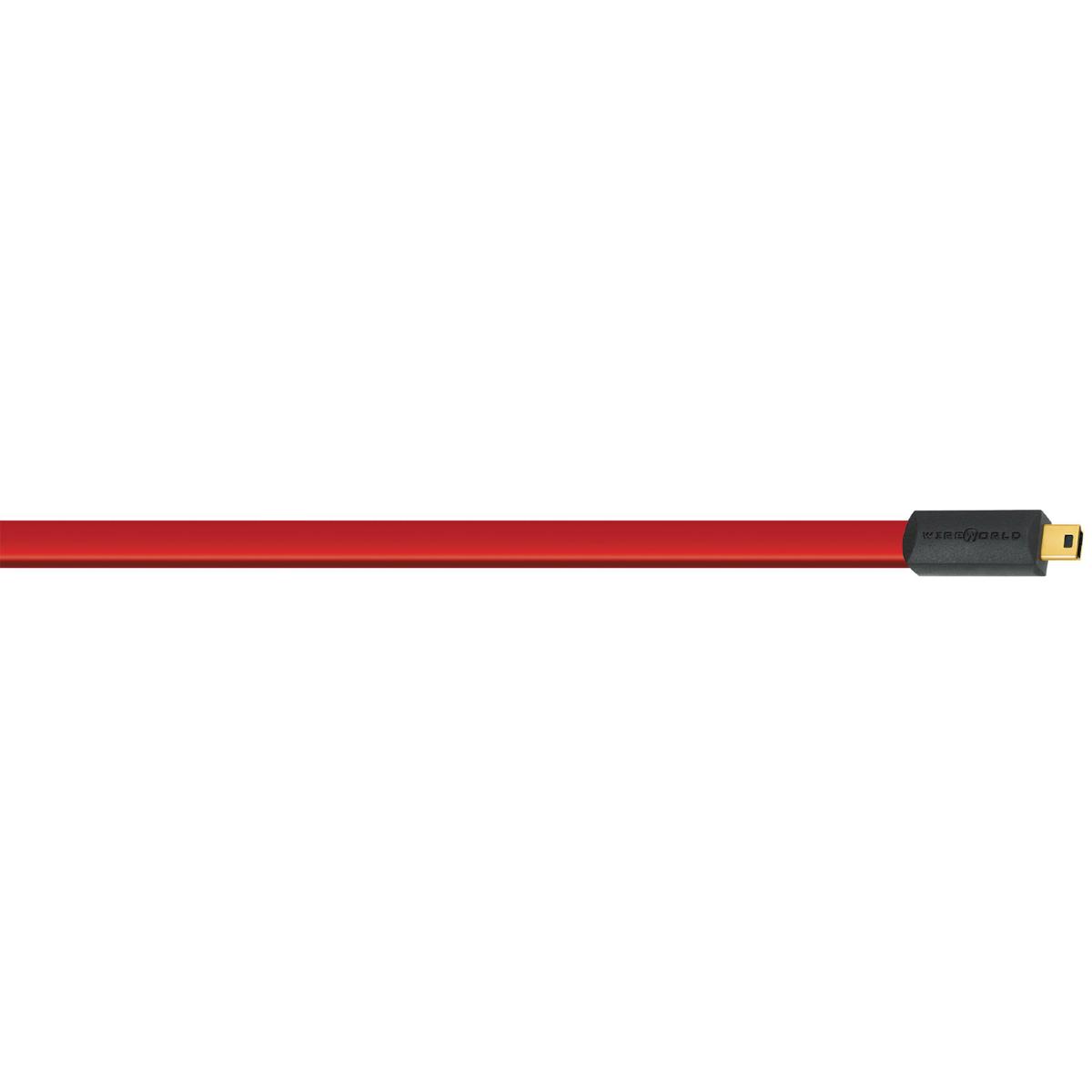 

WireWorld Starlight 7 USB A to Mini B (STM) USB 2.0 Audio Cable, 1.6' (0.5m)