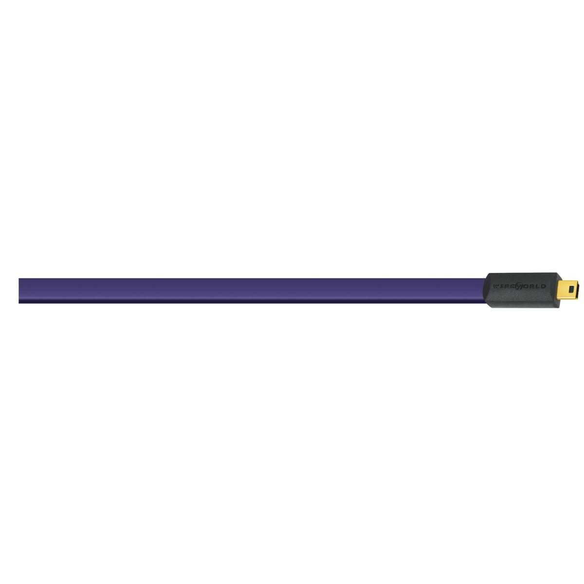 

WireWorld ULTRAVIOLET 7 USB A to Mini B (USM) USB 2.0 Digital Audio, 40"