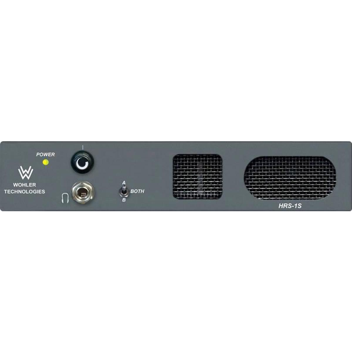 

Wohler HRS-1S 2-Channel Self-Powered Half-Rack Analog Audio Monitor