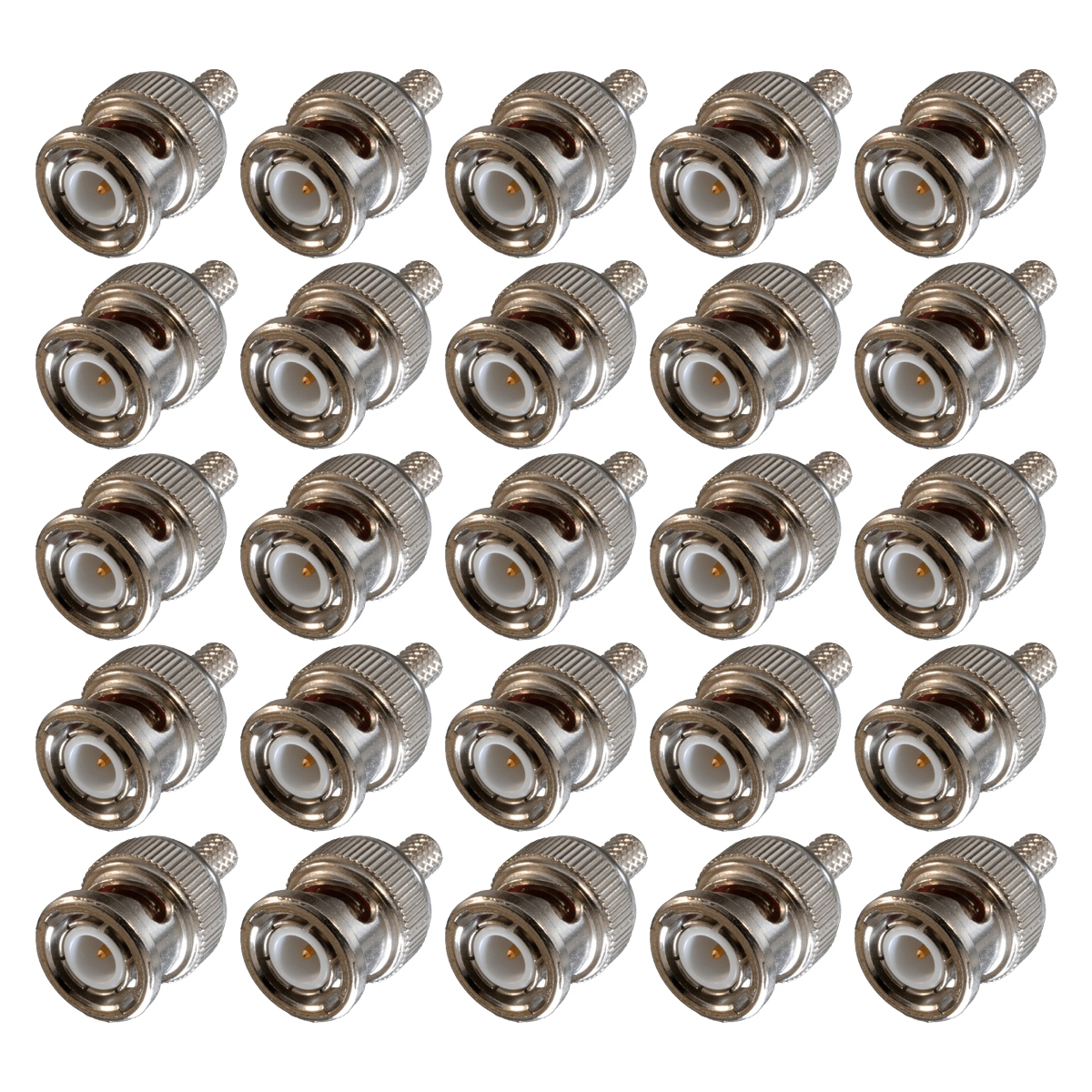 

West Penn RG8/X 50 Ohm BNC Crimp, 25-Pack