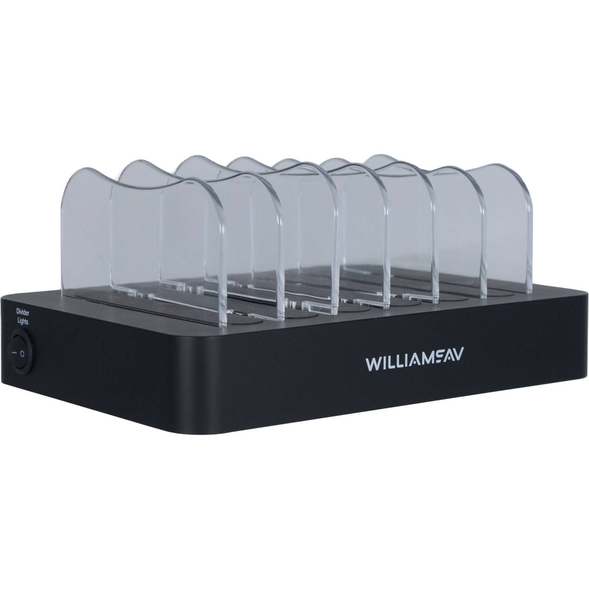 

Williams Sound 6-Slot USB Charger for WAV Pro Receiver, Black