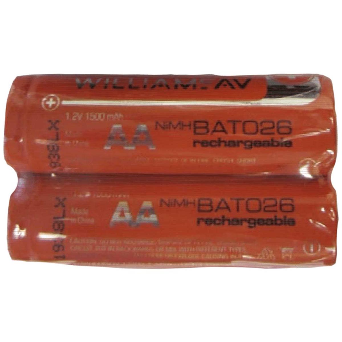 Image of Williams Sound AA 1.2V Rechargeable NiMH Battery