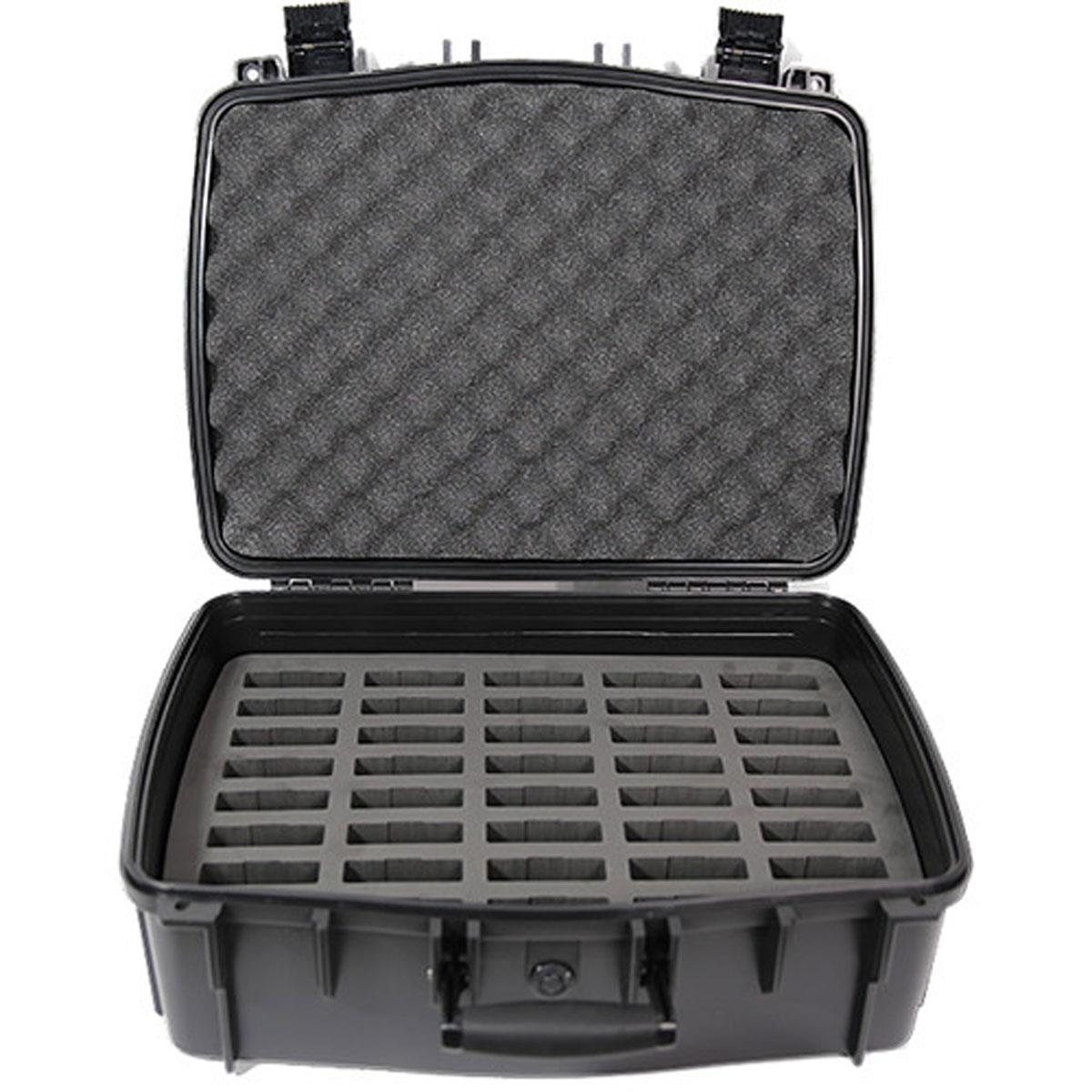 Image of Williams Sound Water Resistant Carry Case with 40 Slot Foam Insert