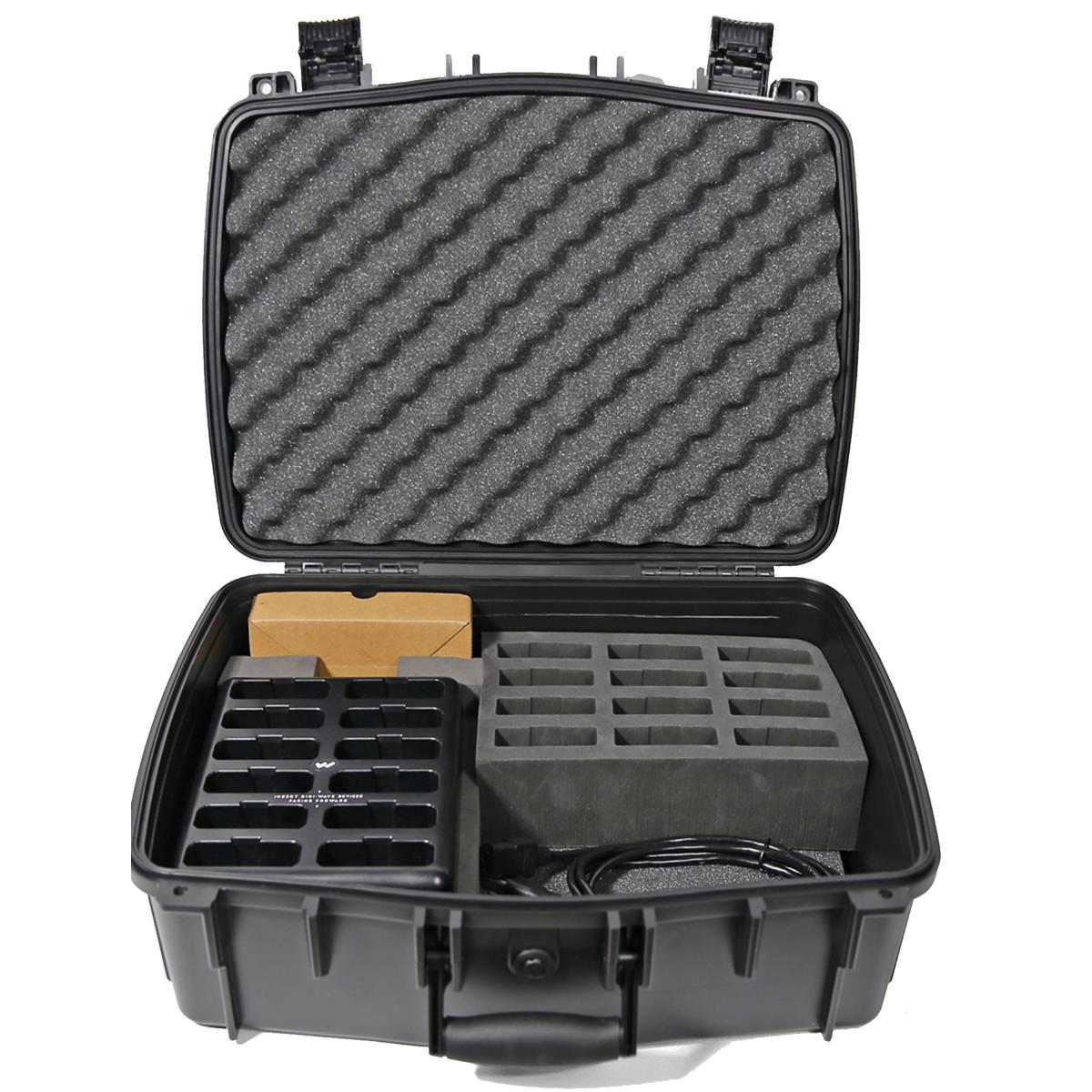 

Williams Sound 12-Bay Drop-in Charger with Case for DLT 100/DLR 60