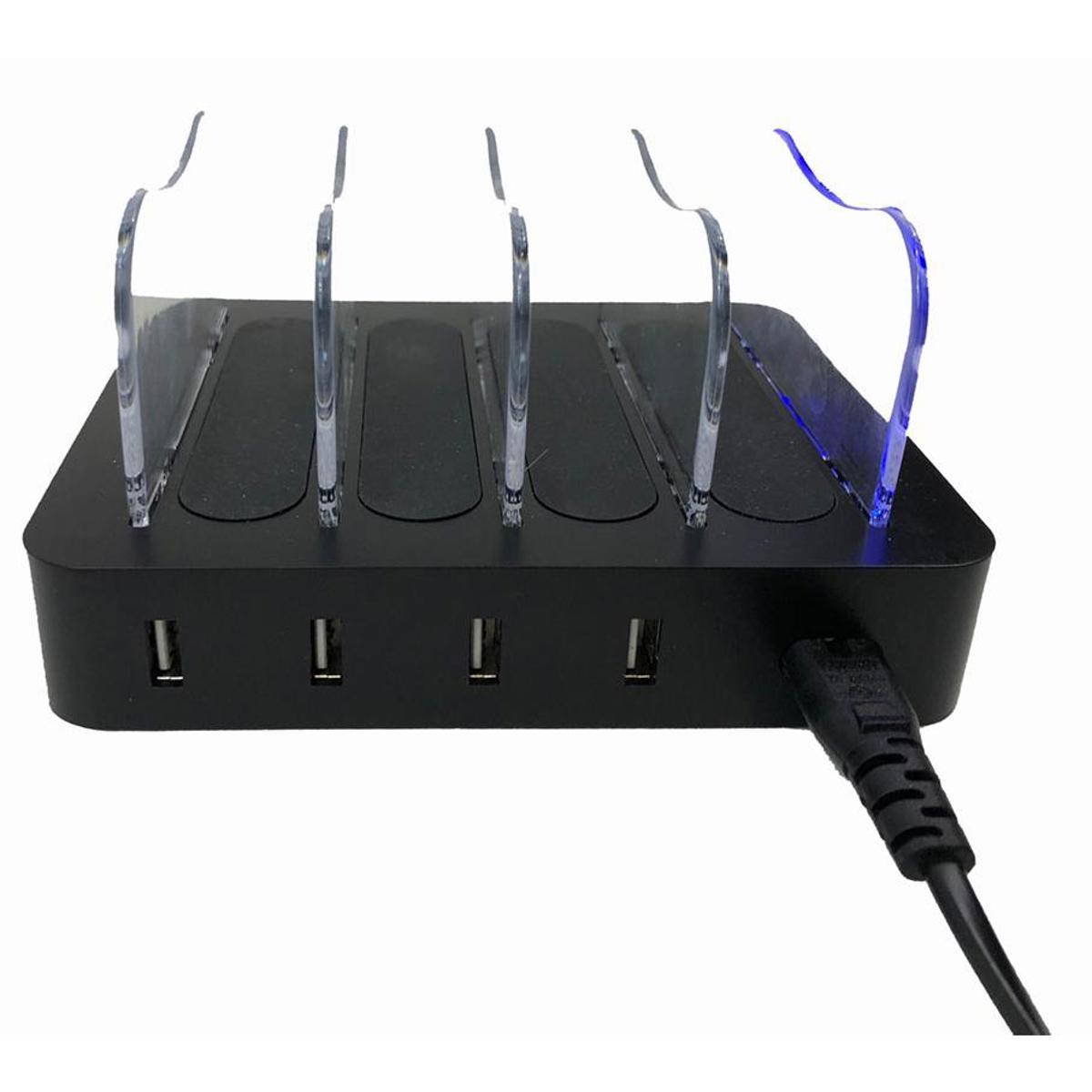 

Williams Sound 4-Slot Charging Bay for WaveCAST Receiver WF R1, Black