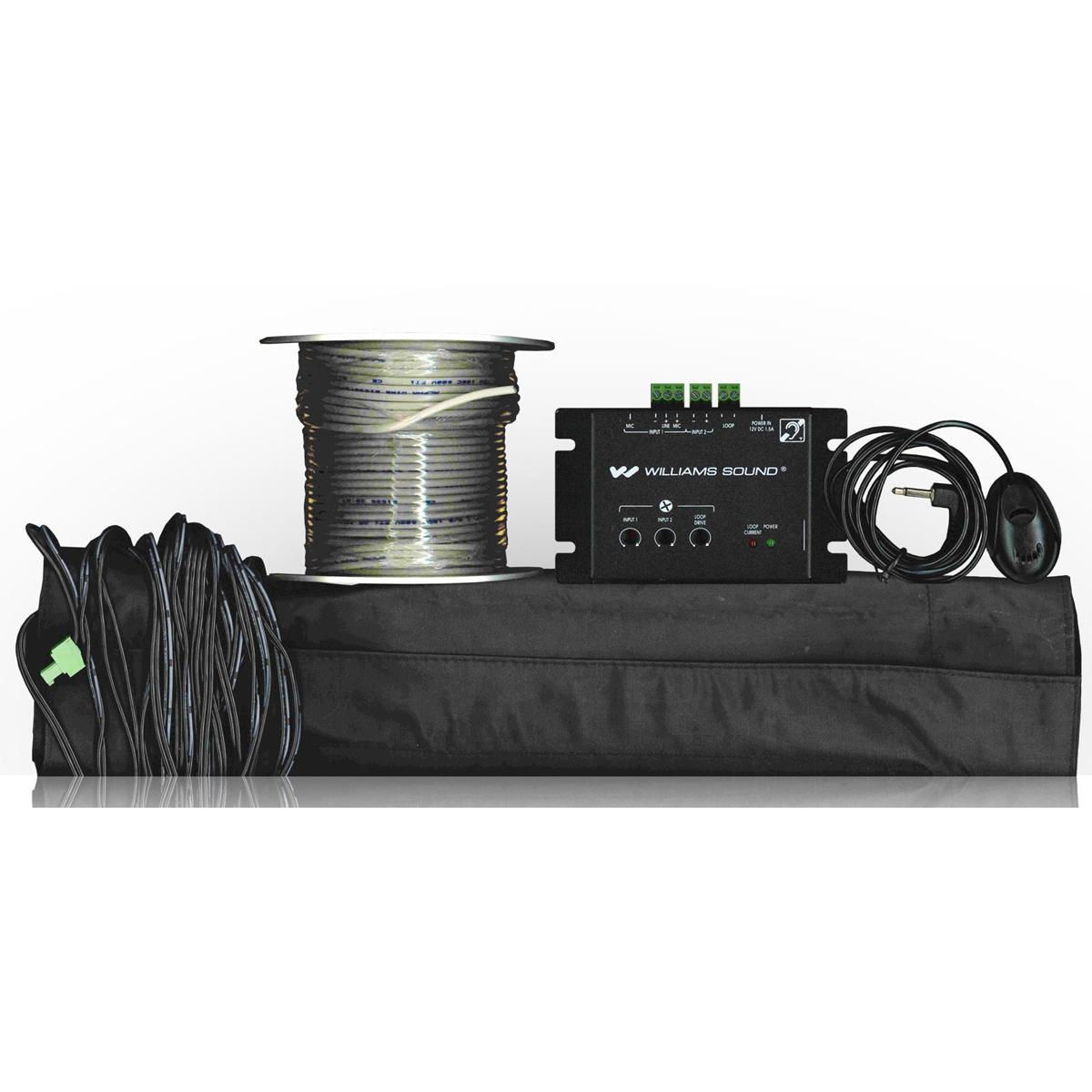 

Williams Sound William Sound DL102 Counter Loop Amplifier System with PLW 037 Loop Wire (120')