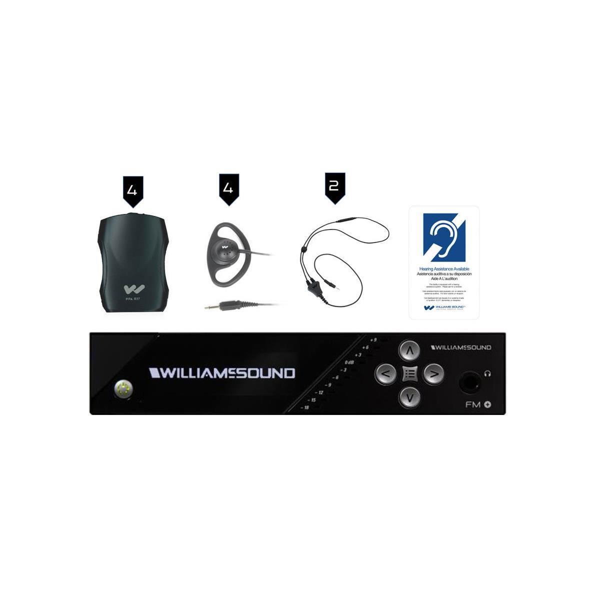 Image of Williams Sound FM 557 Plus Dual FM &amp; Wi-Fi Listening System