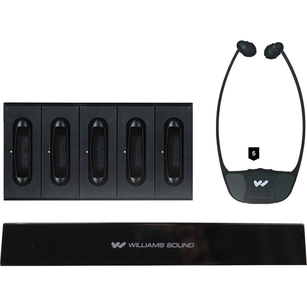 

Williams Sound SoundPlus IR T2 Transmitter System with 5x WIR RX18 Receiver