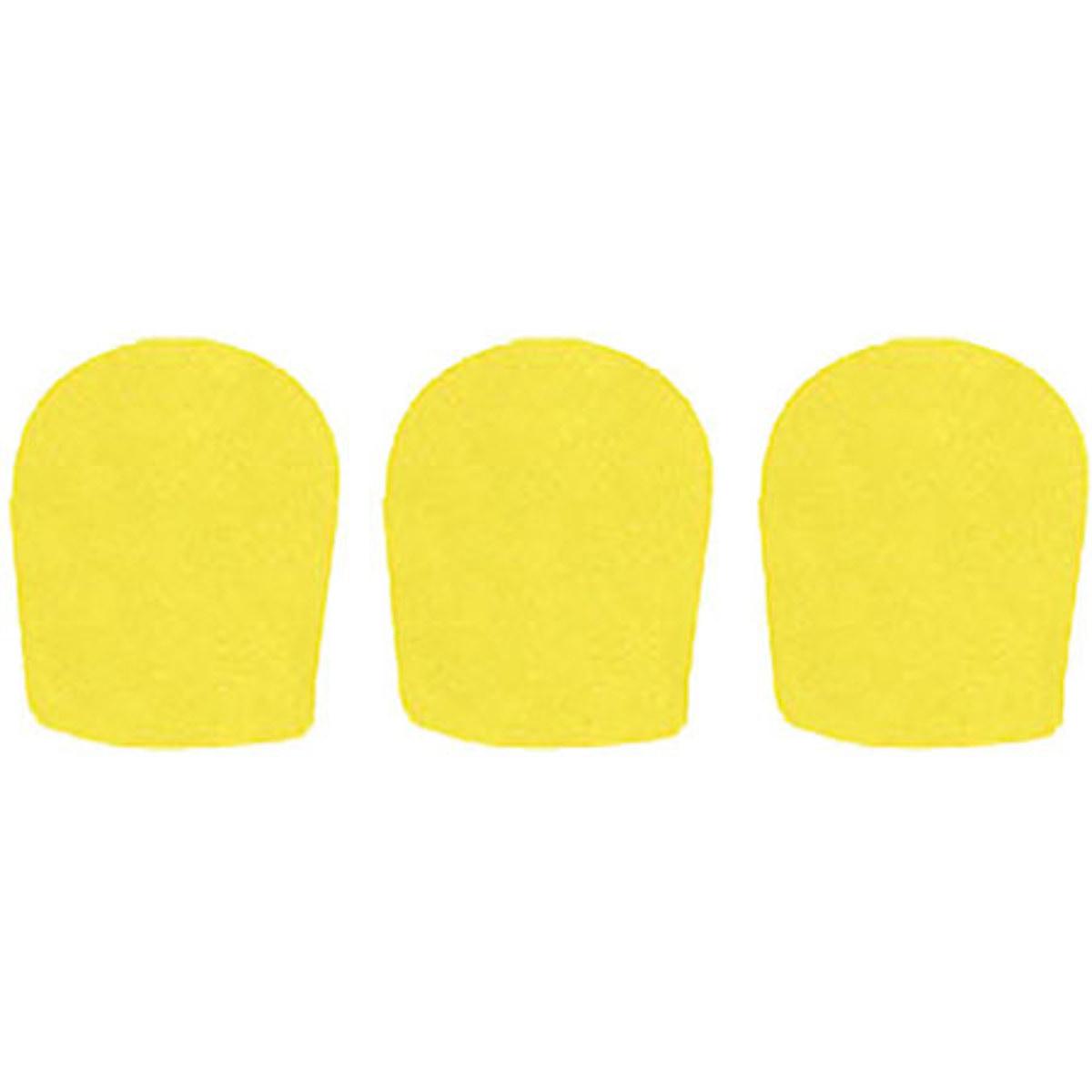 

WindTech 900P Series Windscreen, Inside Diameter 1.625" / 41mm, 3-Pack - Yellow