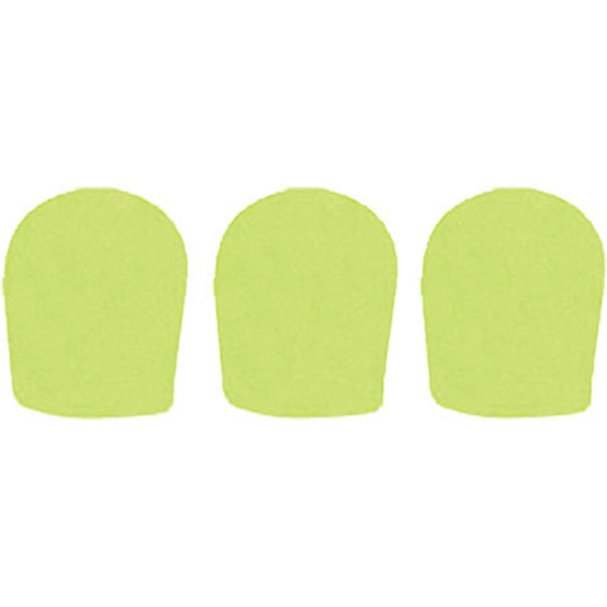 

WindTech 900P Series Windscreen, Inside Diameter 1.625", 3-Pack - Neon Yellow