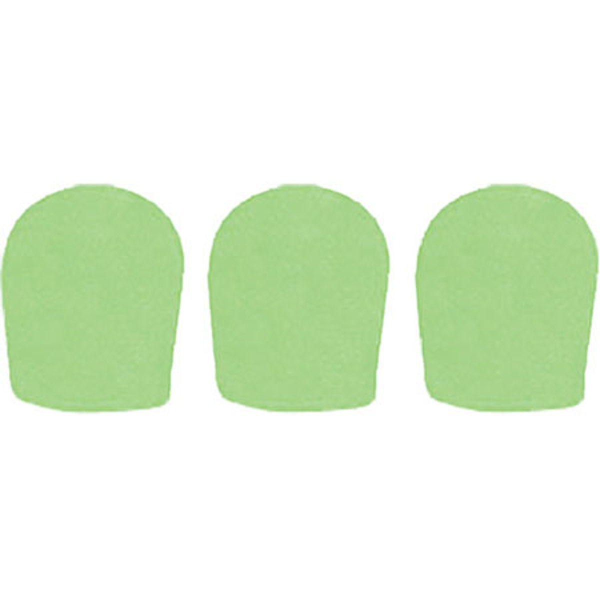 

WindTech 900P Series Windscreen, Inside Diameter 1.625", 3-Pack - Neon Green