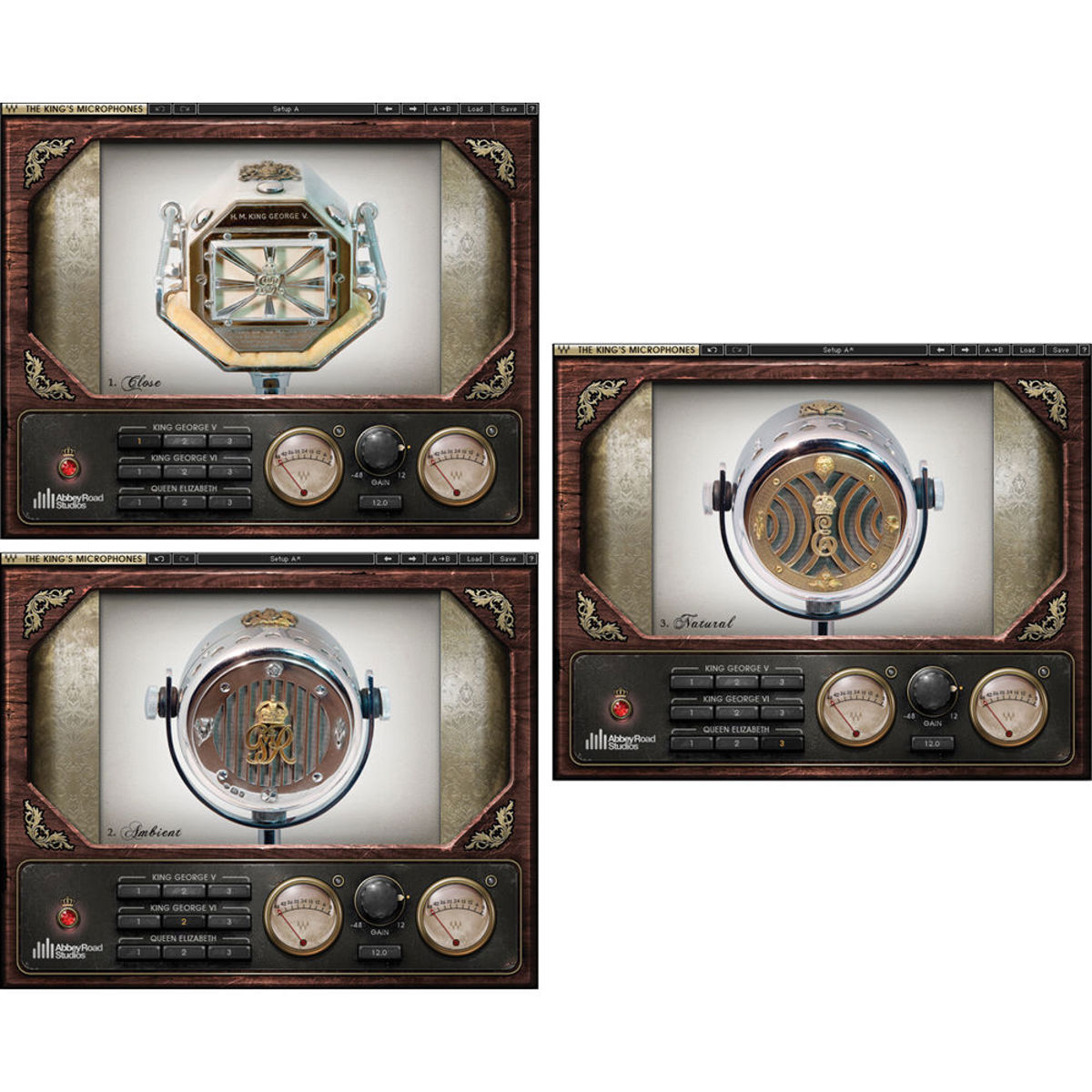 

Waves The King's Microphones - Vintage Royal Microphone Models Plug-In, Download