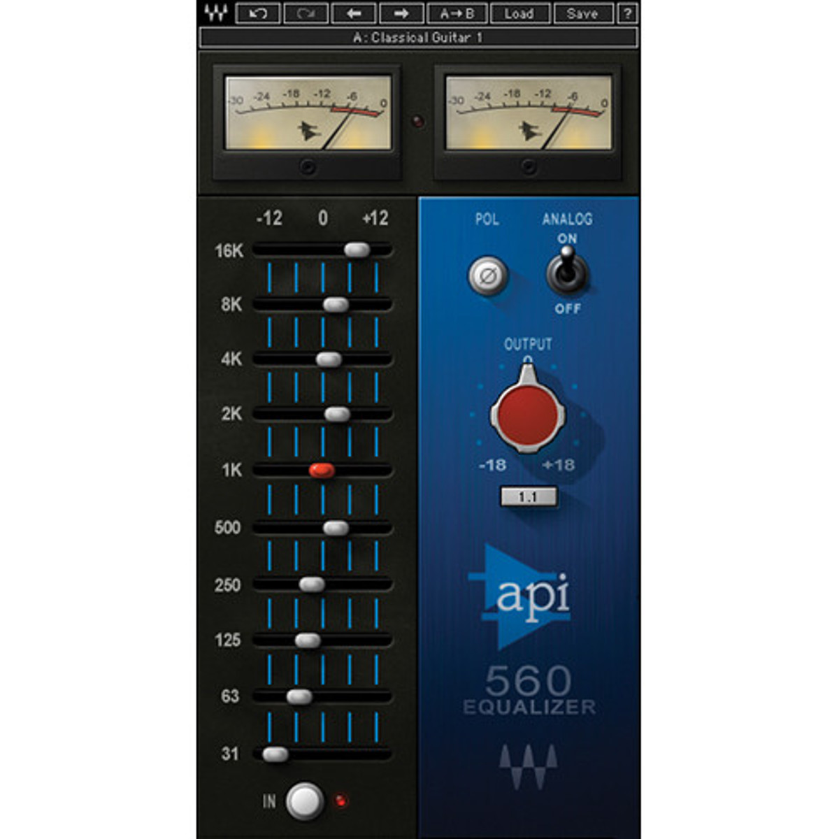 

Waves API 560 Graphic EQ Plug-In, Download