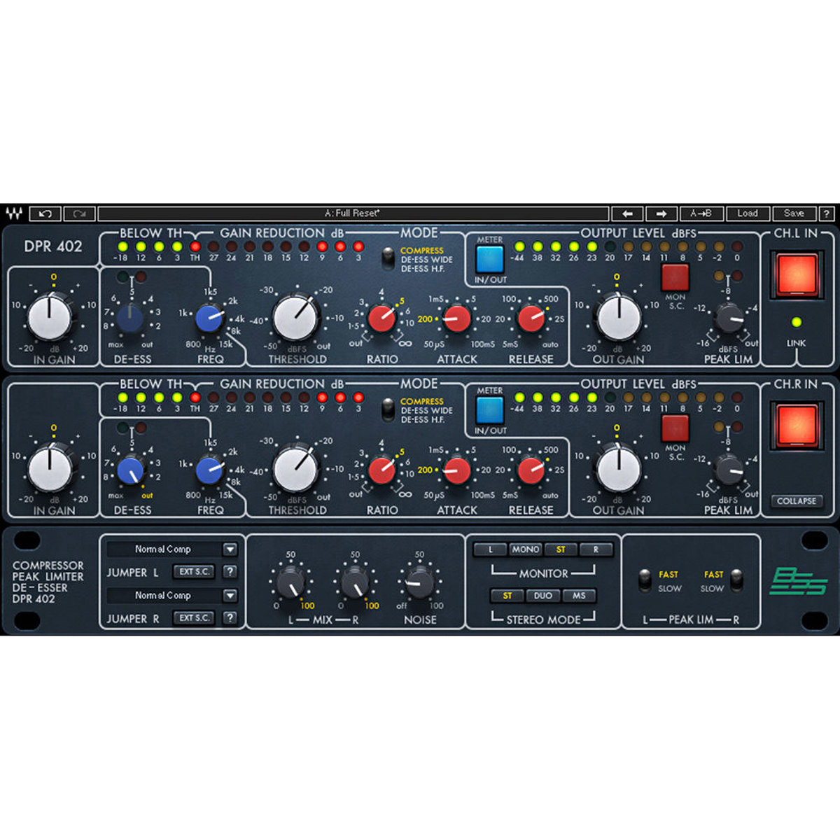 

Waves BSS DPR-402 Dynamics Processor Plug-In, Download