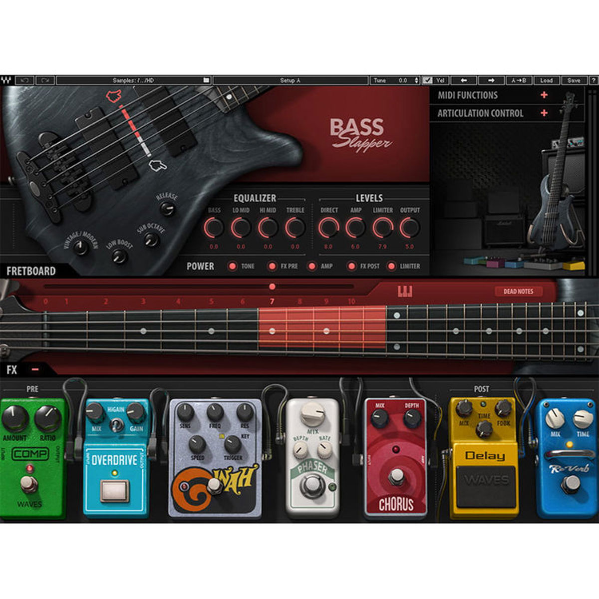 

Waves Bass Slapper - Virtual Instrument Plug-In, Native/SoundGrid, Download