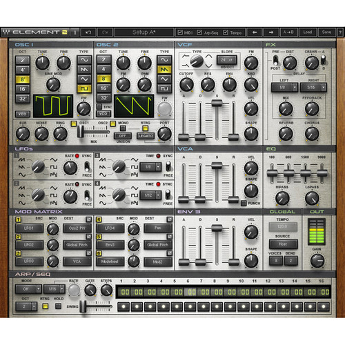 

Waves Element 2.0 Virtual Analog Synth Plug-In, Native, Download