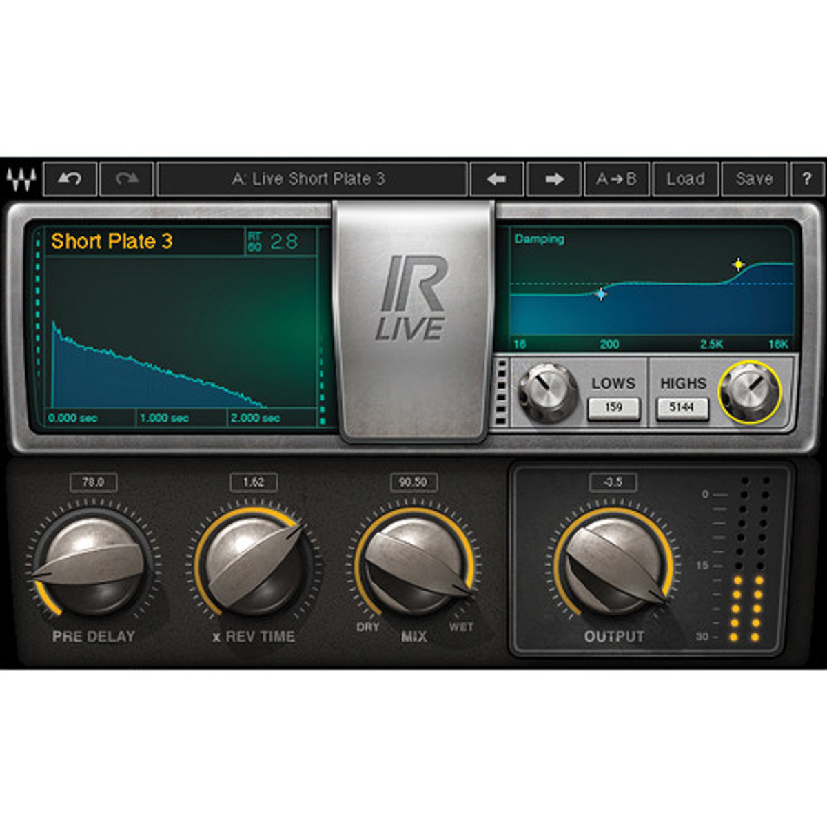 

Waves IR-Live Convolution Reverb Plug-In, Native/SoundGrid, Download