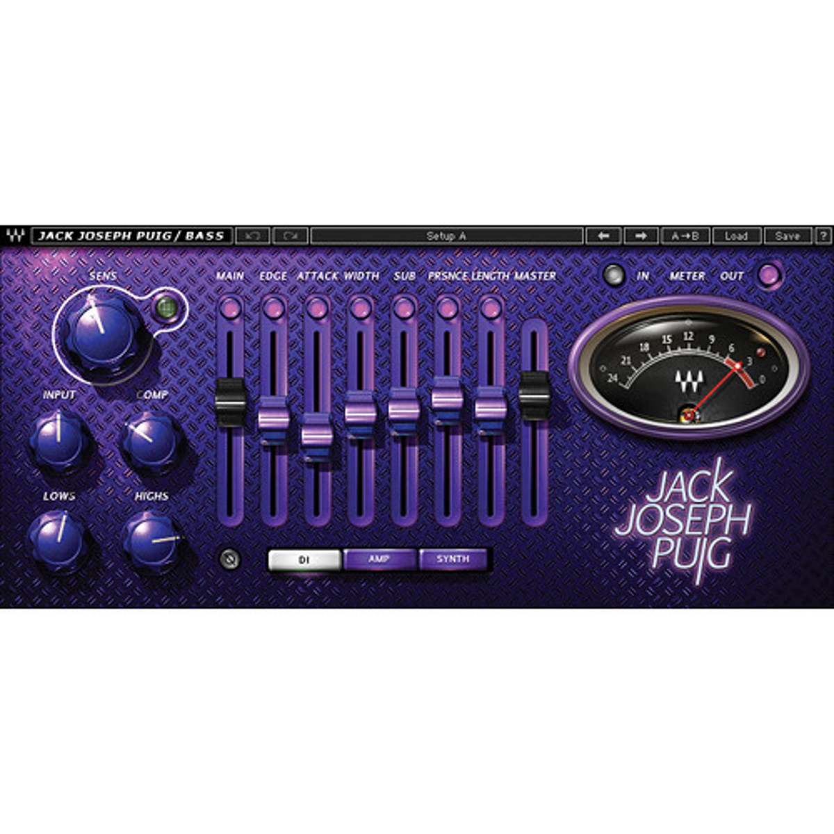 

Waves JJP Bass Plug-In, Native/SoundGrid, Download