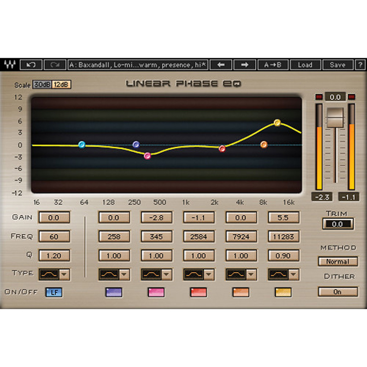 

Waves Linear Phase EQ - Mastering Equalizer Plug-In, Native/SoundGrid, Download