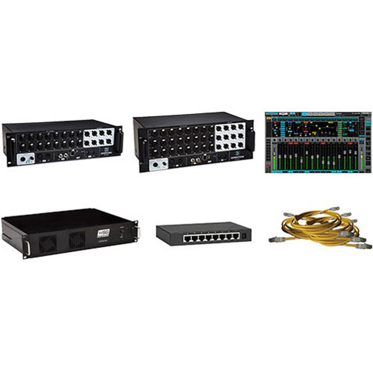 

Waves eMotion LV1 40-Preamp StageBox Combo
