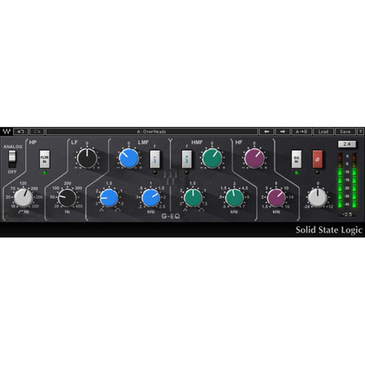 

Waves SSL G-Equalizer Plug-In, Native/SoundGrid, Download