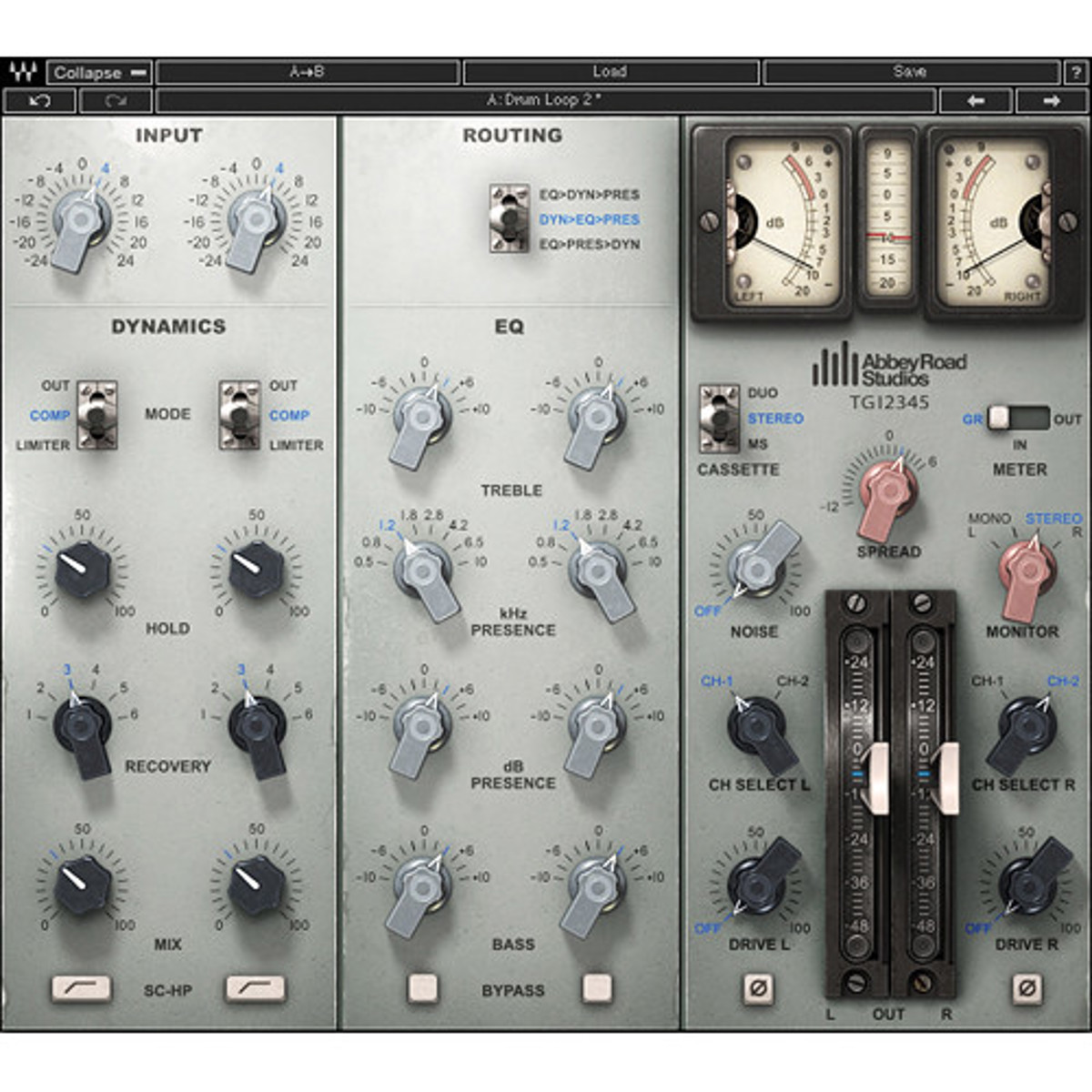

Waves EMI TG12345 Channel Strip EQ Plug-In, Native/SoundGrid, Download