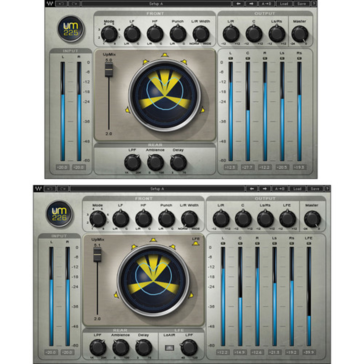 

Waves UM225 / UM226 Stereo-to-Surround Plug-In, Native/Soundgrid, Download
