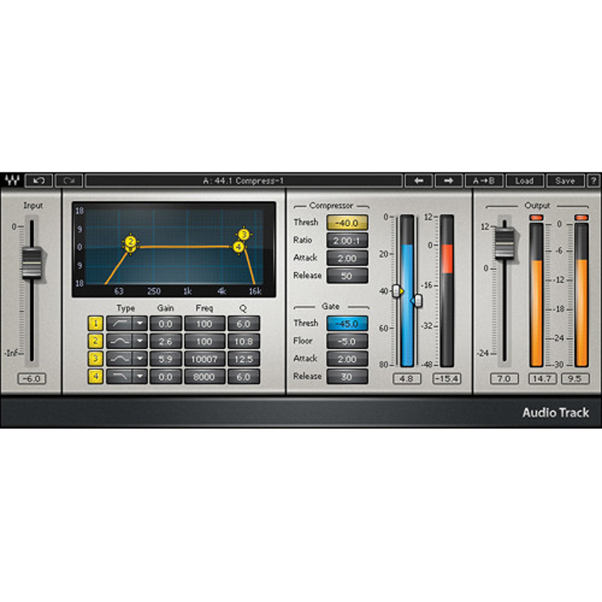 

Waves AudioTrack Plug-In, Native/SoundGrid, Download
