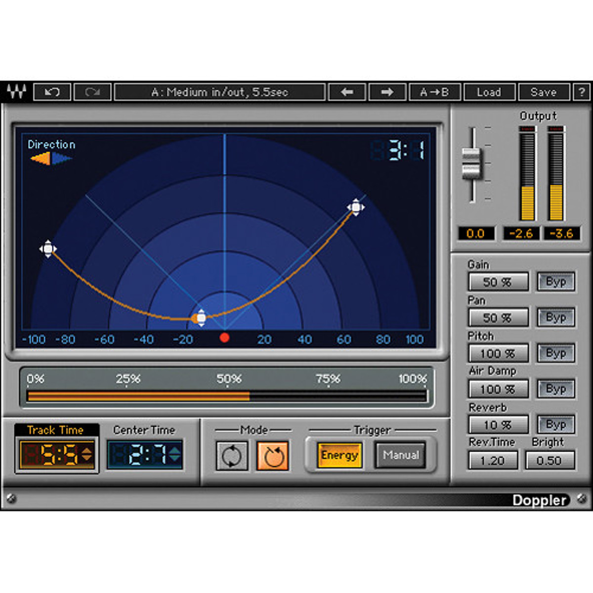 

Waves Doppler Plug-In, Native/SoundGrid, Download