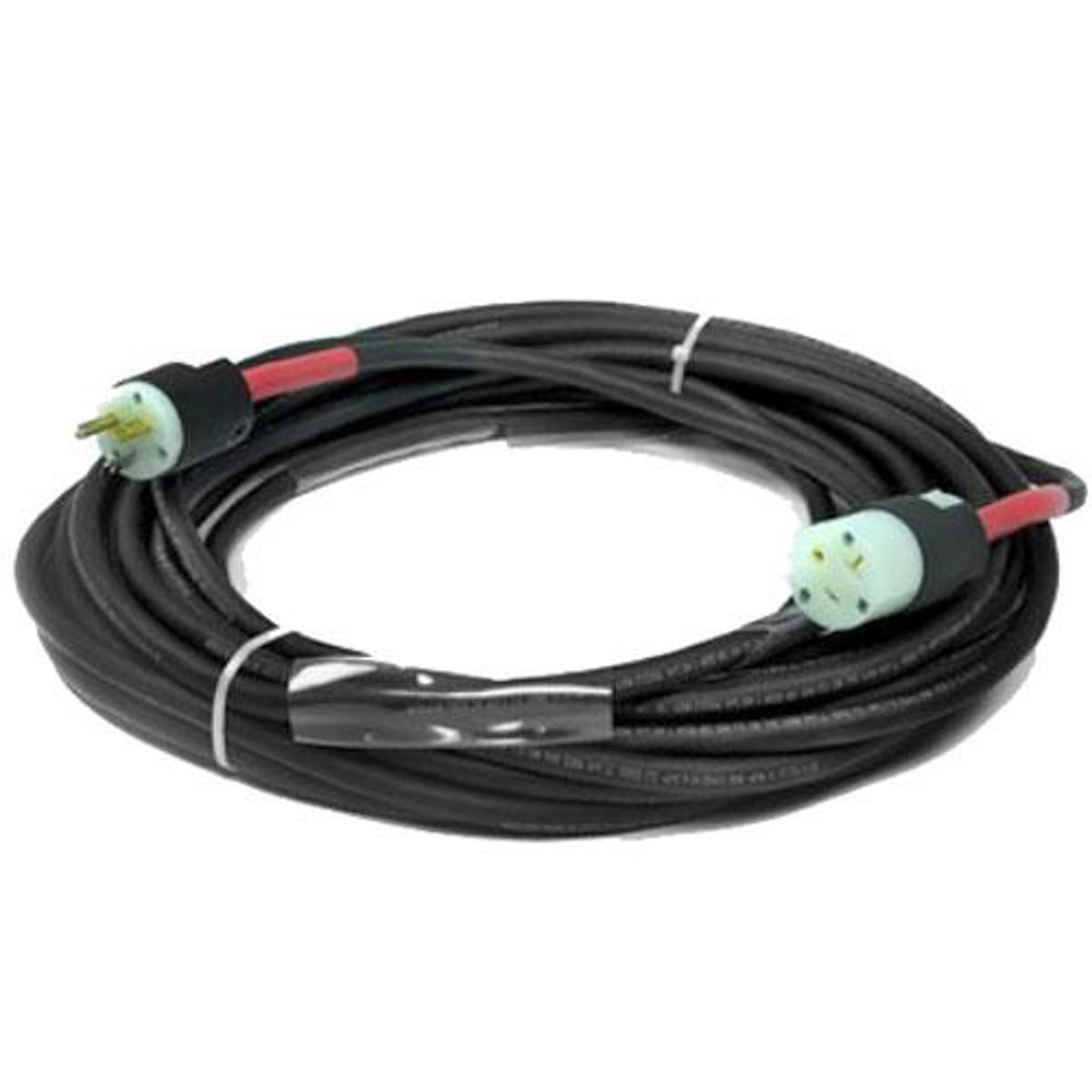 

Whirlwind 10' Edison HBL5266C (15A Male) to HBL5369C (20A Female) W12-3 AC Cable