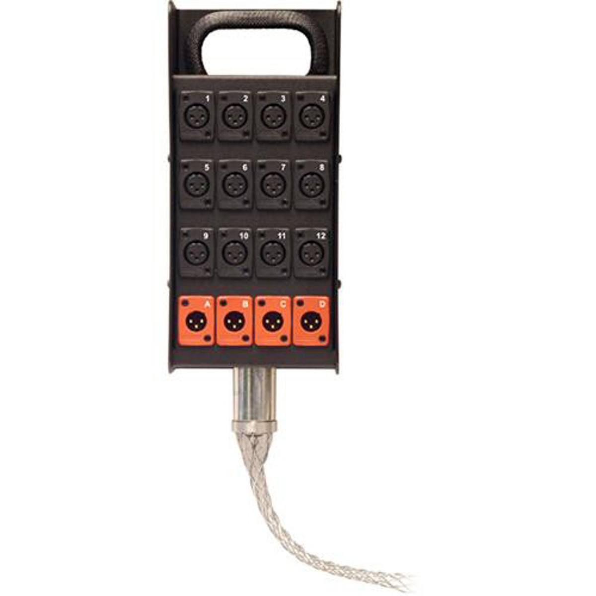 

Whirlwind Medusa Loaded Stage Box with 32 XLR Female Inputs