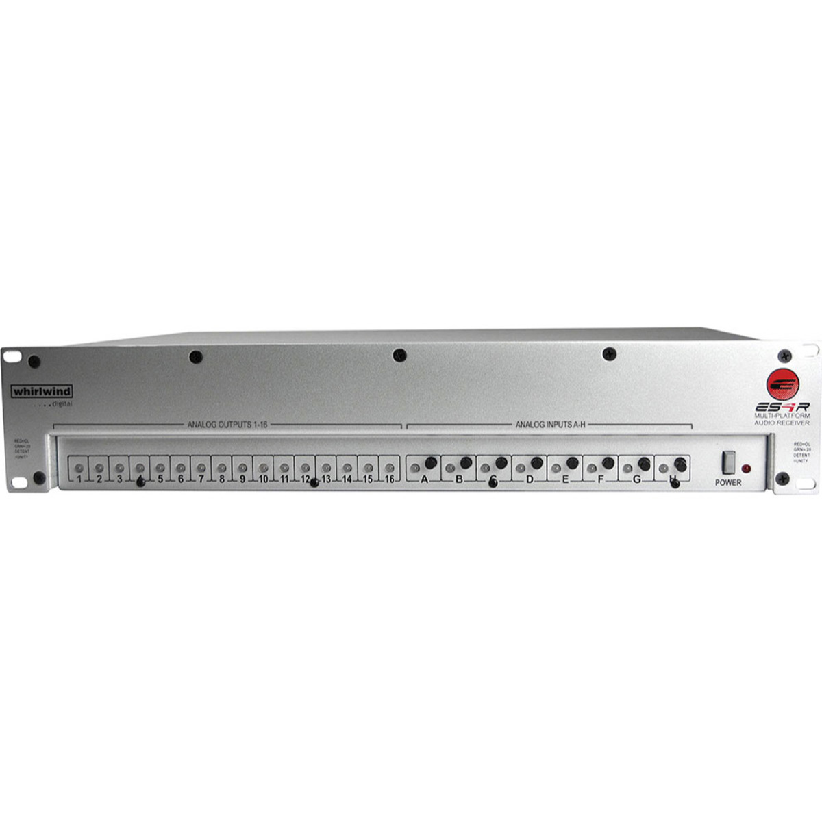 

Whirlwind ES4 Digital Snake Receiver for Madi, 16 Line Outputs, 8 Line Input