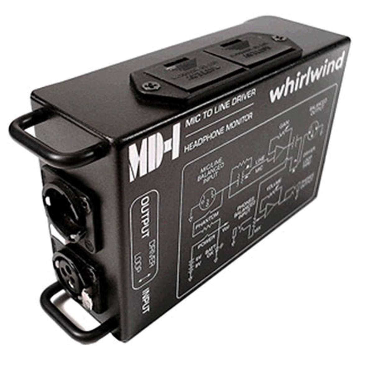 

Whirlwind MD-1 Mic to Line Driver with Headphone Monitor