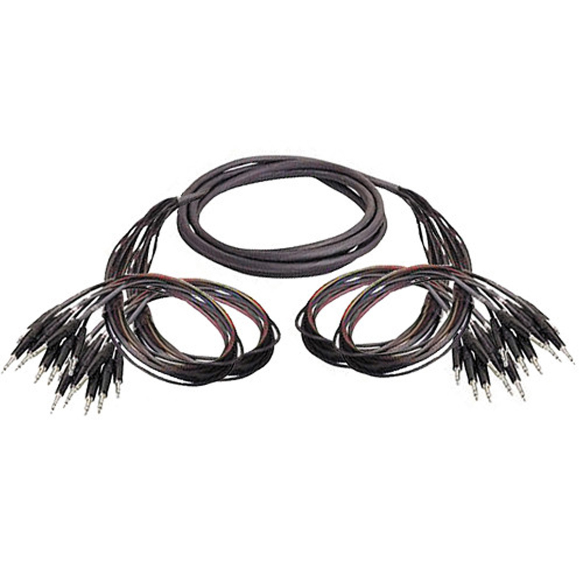 

Whirlwind 15' Dual Insert 16 1/4" TRS Male Canare Snake Cable with SnakeSkin