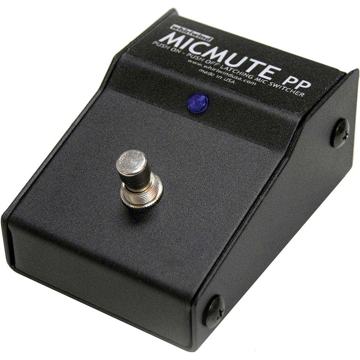 Image of Whirlwind Micmute PP Push-On/Push-Off Audio Switch Foot Pedal