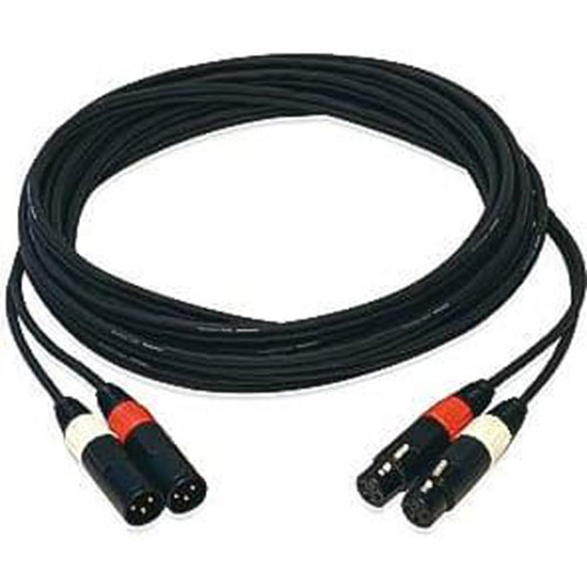 

Whirlwind MK4PP 20' Siamese Stereo 2 XLR Female to 2 XLR Male Mic Cable