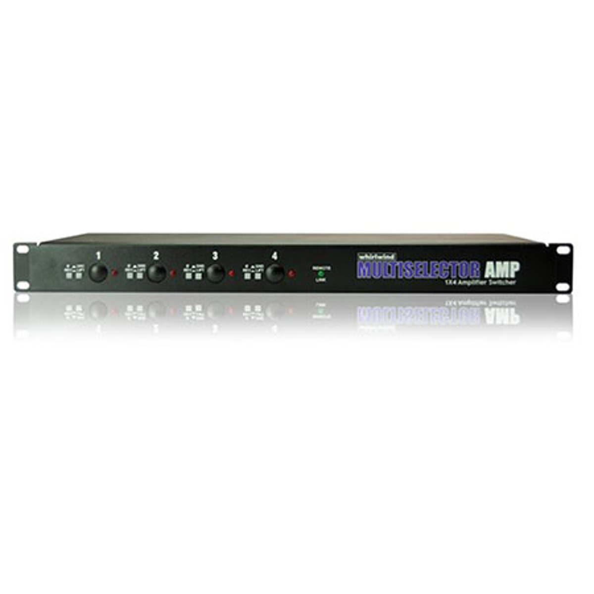 

Whirlwind MultiSelector 4-Ch Unidirectional 1 to 4 Instrument/Amplifier Switcher