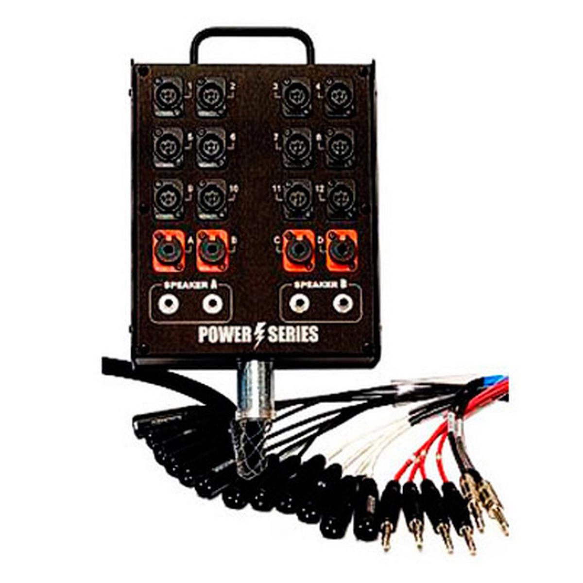 

Whirlwind 150' Box to Fan Medusa Power Snake Cable, 16 XLR Input, No Returns